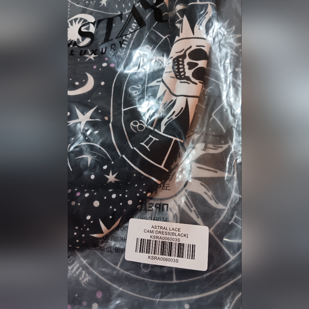 ❤️🔥SALE❤️🔥Killstar Celestial Cami Dress (NEW) - Picture 3 of 4